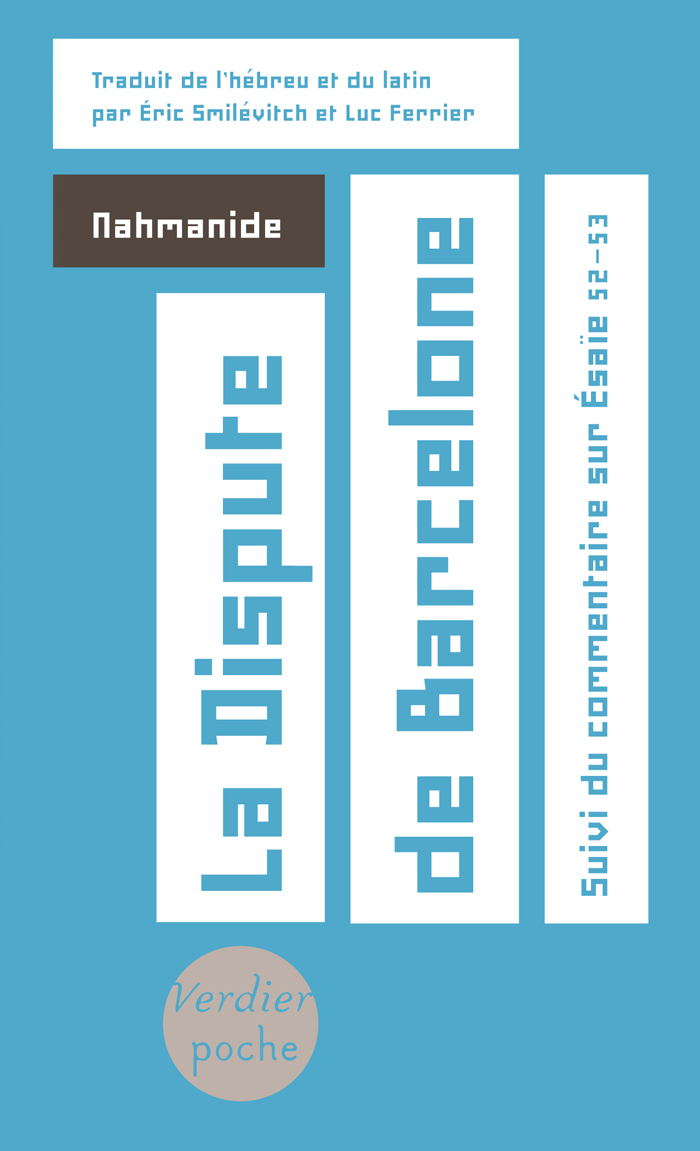 La Dispute De Barcelone Editions Verdier